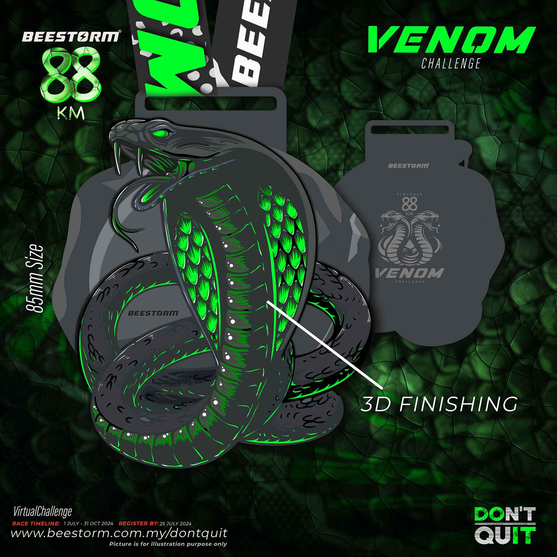 VENOM : Don't Quit 88K photo 1