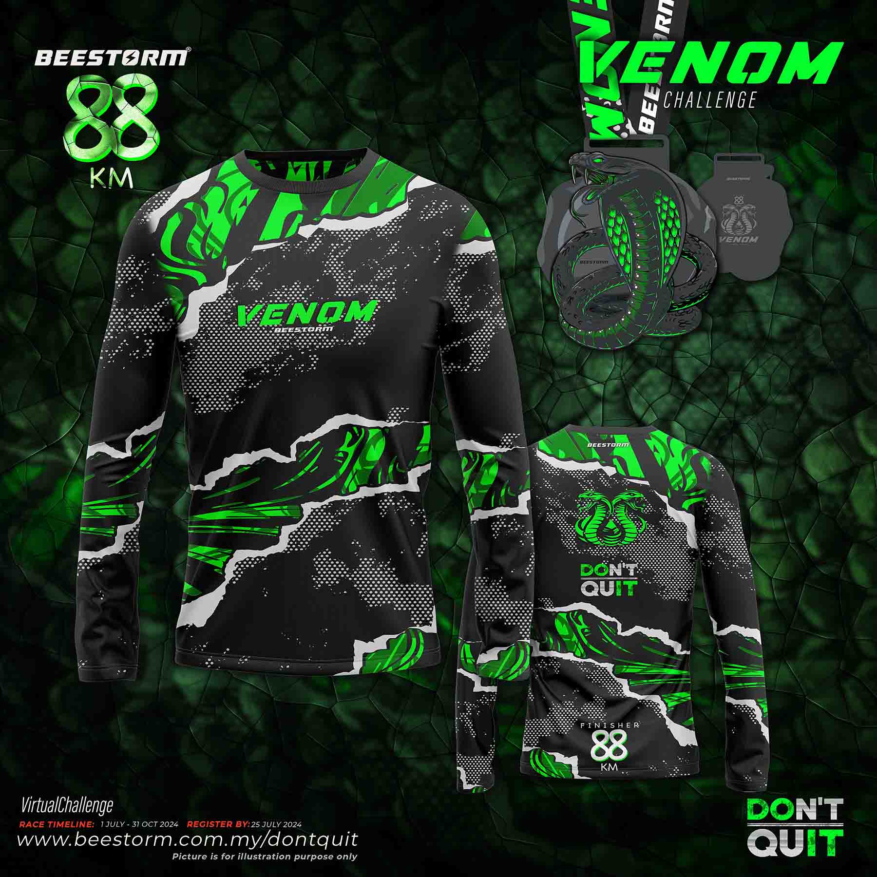 VENOM : Don't Quit 88K photo 3