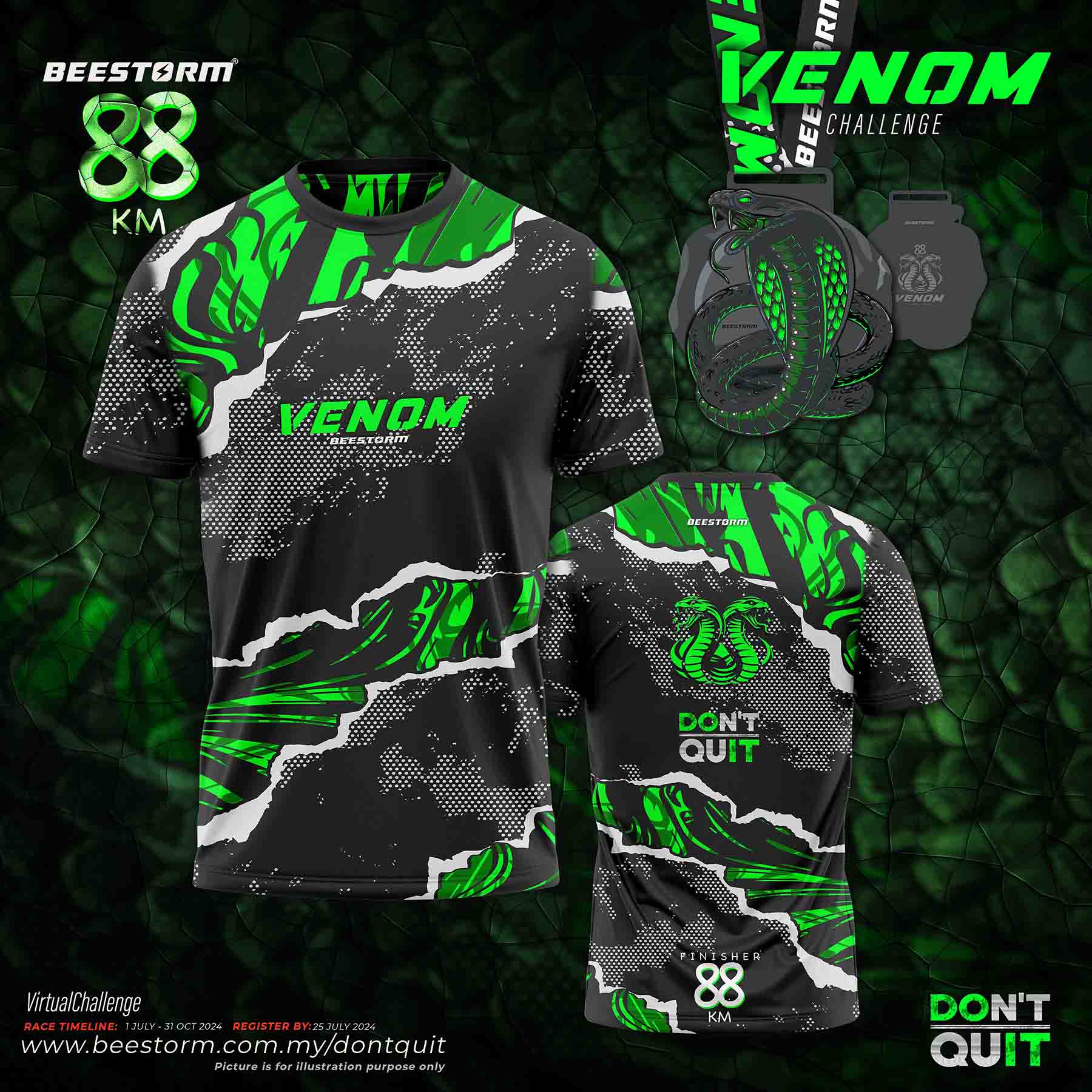 VENOM : Don't Quit 88K photo 2