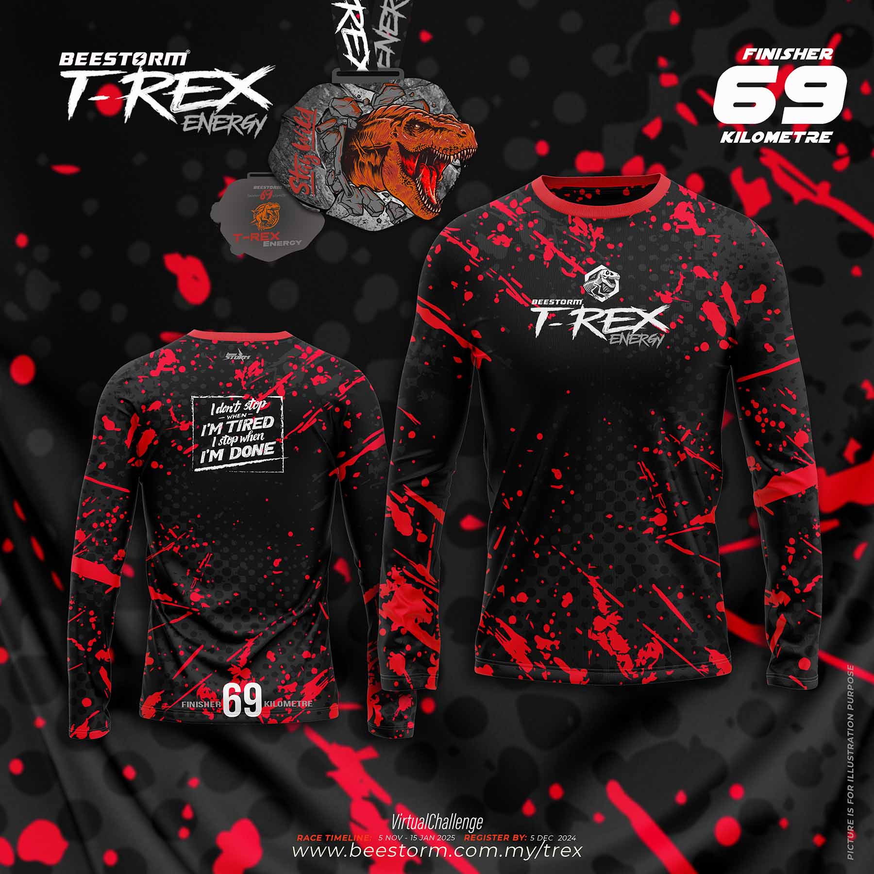 T-REX ENERGY LS TEE