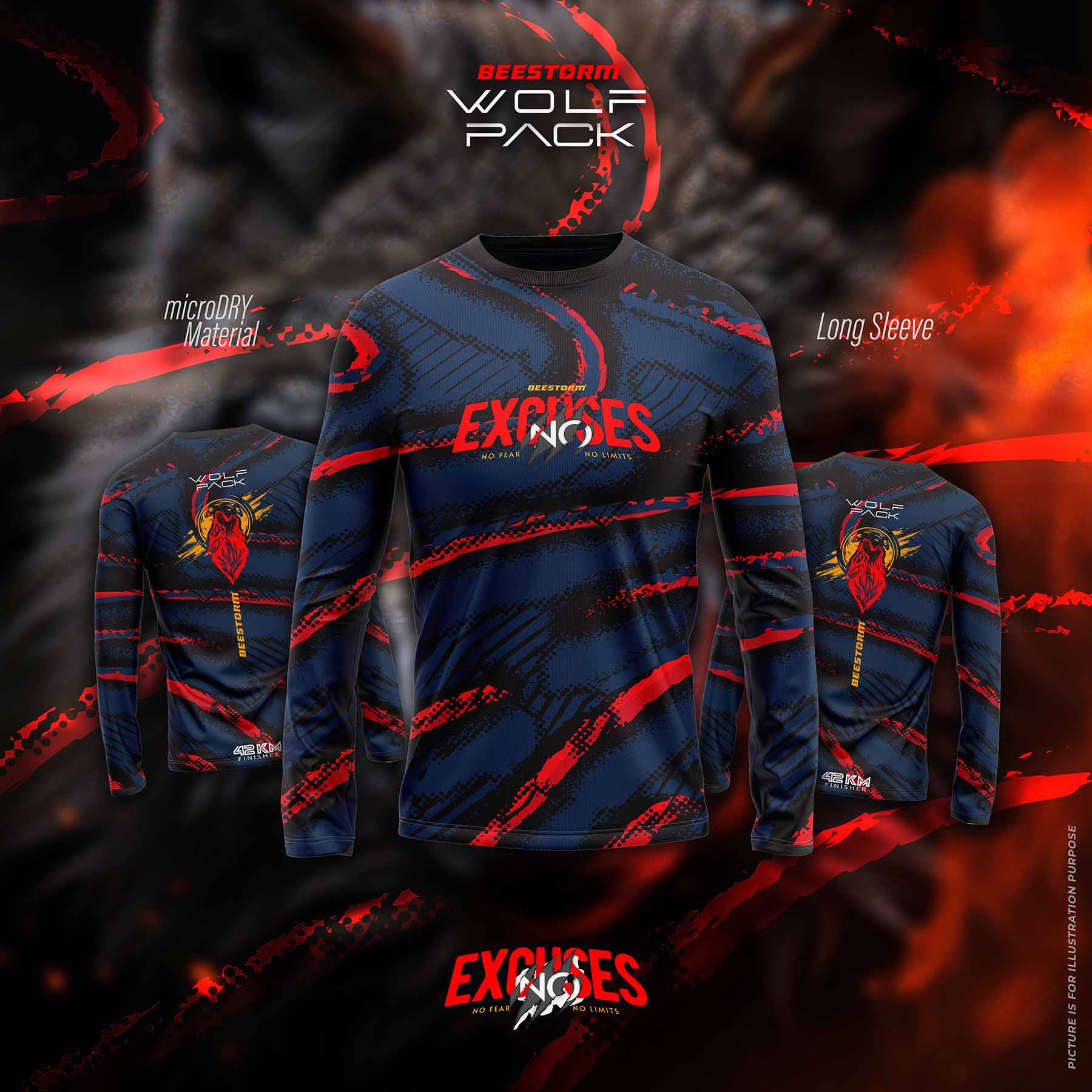 NO EXCUSE | LS Tee